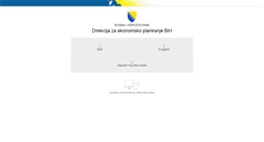 Desktop Screenshot of dep.gov.ba