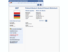 Tablet Screenshot of dep.pl